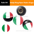 car motorcycle bicycle spare parts shopping Italy Flag wheel Tyre air Valve Stem dust Caps